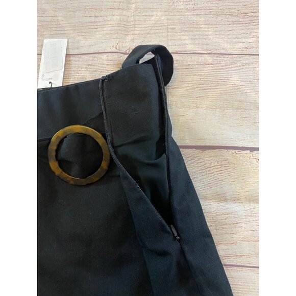 NWT Sugar + Lips Women's Black Belted Mini Skirt - Medium - Picture 12 of 13